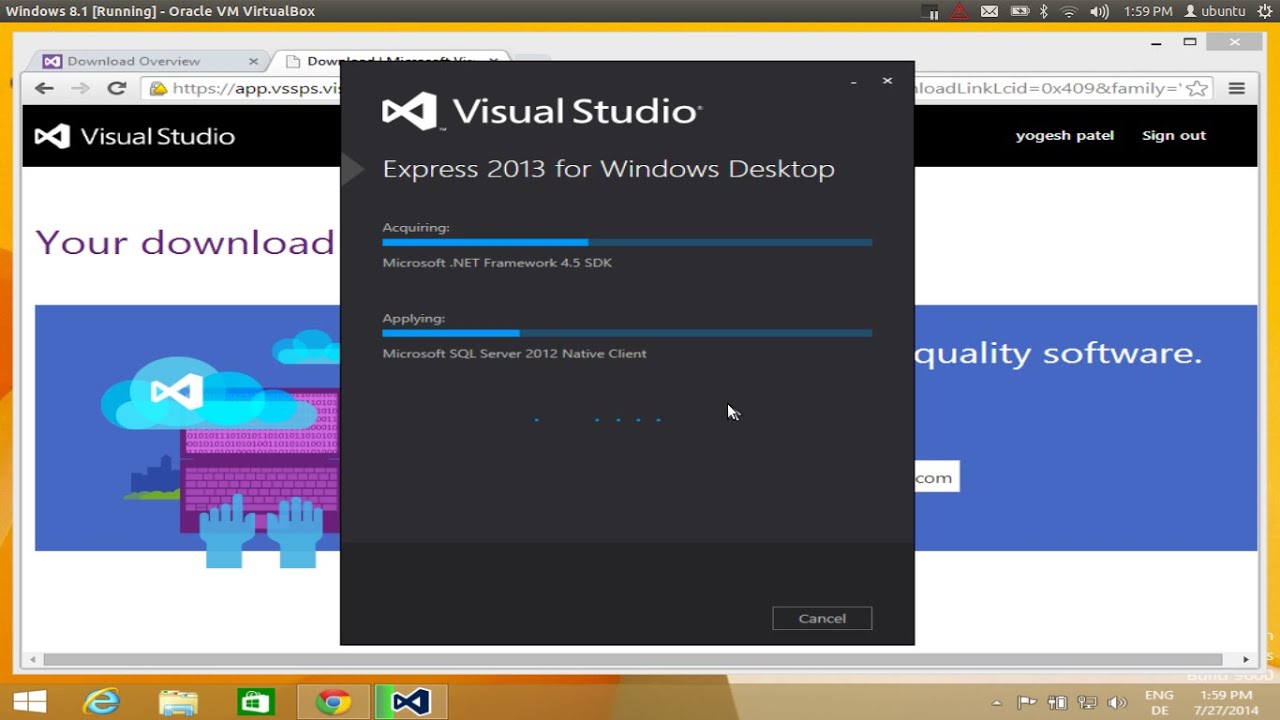 Visual Studio 13 Download Fasrjoint
